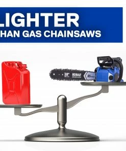 Kobalt Cordless Electric Chainsaws 80-Volt Max 18-in Brushless Cordless Electric Chainsaw 5 Ah (Battery & Charger Included) -Household Tools Shop 12049905