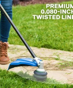 Kobalt Corded Electric String Trimmers 10-Amp 18-in Corded Electric String Trimmer with Attachment Capability 16 Kobalt Corded Electric String Trimmers 10-Amp 18-in Corded Electric String Trimmer with Attachment Capability -Household Tools Shop 12050569