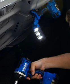 Kobalt Power Tool Flashlights 24-volt Max 700-Lumen LED Rechargeable Power Tool Flashlight -Household Tools Shop 12066479