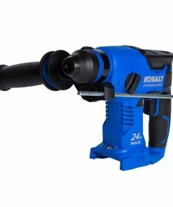 Kobalt Rotary Hammer Drills 24-Volt 7/8-in SDS-Plus Variable Speed Cordless Rotary Hammer Drill -Household Tools Shop 12066500