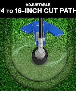 Kobalt Cordless Electric String Trimmers 40-Volt Max 16-in Straight Cordless String Trimmer with Attachment Capable and (Battery Included) -Household Tools Shop 12085940