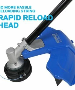 Kobalt Cordless Electric String Trimmers 40-Volt Max 16-in Straight Cordless String Trimmer with Attachment Capable and (Battery Included) -Household Tools Shop 12085941