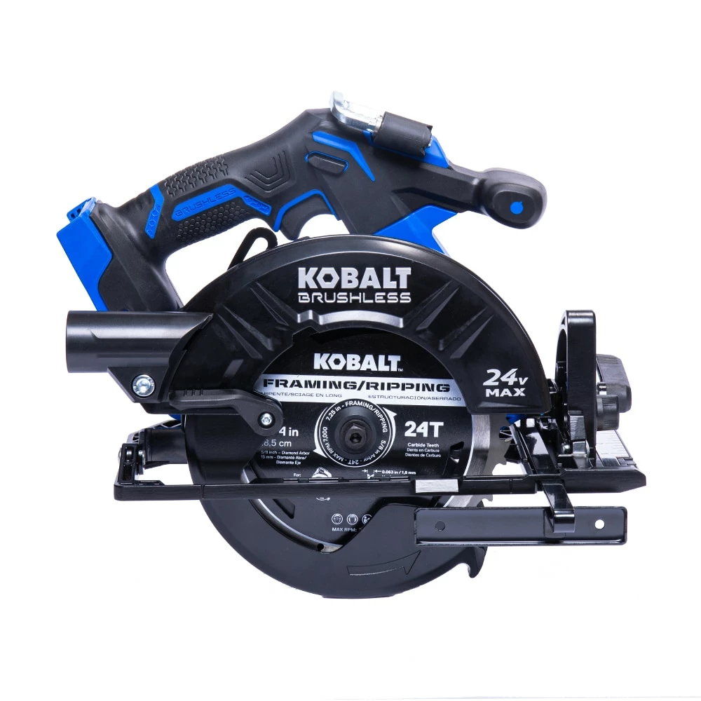 Kobalt Circular Saws 24-Volt XTR 7-1/4-in Brushless Cordless Circular Saw 1 Kobalt Circular Saws 24-Volt XTR 7-1/4-in Brushless Cordless Circular Saw