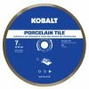 Kobalt Diamond Saw Blades 7-in Wet Porcelain Continuous Diamond Saw Blade