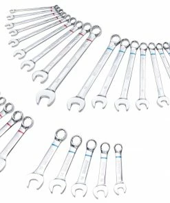 Kobalt Combination Wrenches & Sets 30-Piece Set 12-point Standard (SAE) and Metric Combination Standard Combination Wrench Set