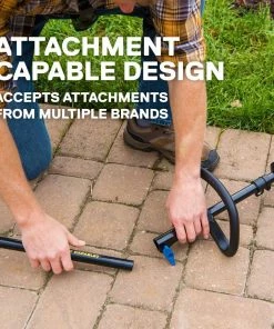 Kobalt Cordless Electric String Trimmers 40-Volt Max 16-in Straight Cordless String Trimmer with Attachment Capable and (Battery Included) -Household Tools Shop 12534906