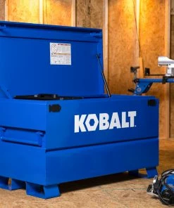 Kobalt Jobsite Boxes 24-in W x 48-in L x 28-in Steel Jobsite Box -Household Tools Shop 13475159