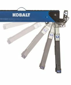 Kobalt Saw Horses 42-in W x 32-in H Adjustable Steel Saw Horse (1100-lb Capacity) -Household Tools Shop 14216821