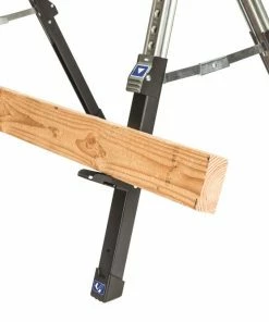 Kobalt Saw Horses 42-in W x 32-in H Adjustable Steel Saw Horse (1100-lb Capacity) -Household Tools Shop 14216828