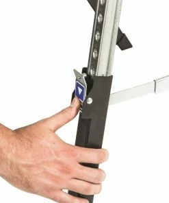 Kobalt Saw Horses 42-in W x 32-in H Adjustable Steel Saw Horse (1100-lb Capacity) -Household Tools Shop 14216831