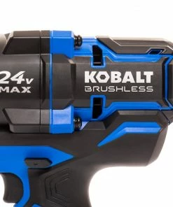 Kobalt Impact Wrenches 24-Volt XTR Variable Speed Brushless 1/2-in Drive Cordless Impact Wrench (1-Battery Included) -Household Tools Shop 15398918