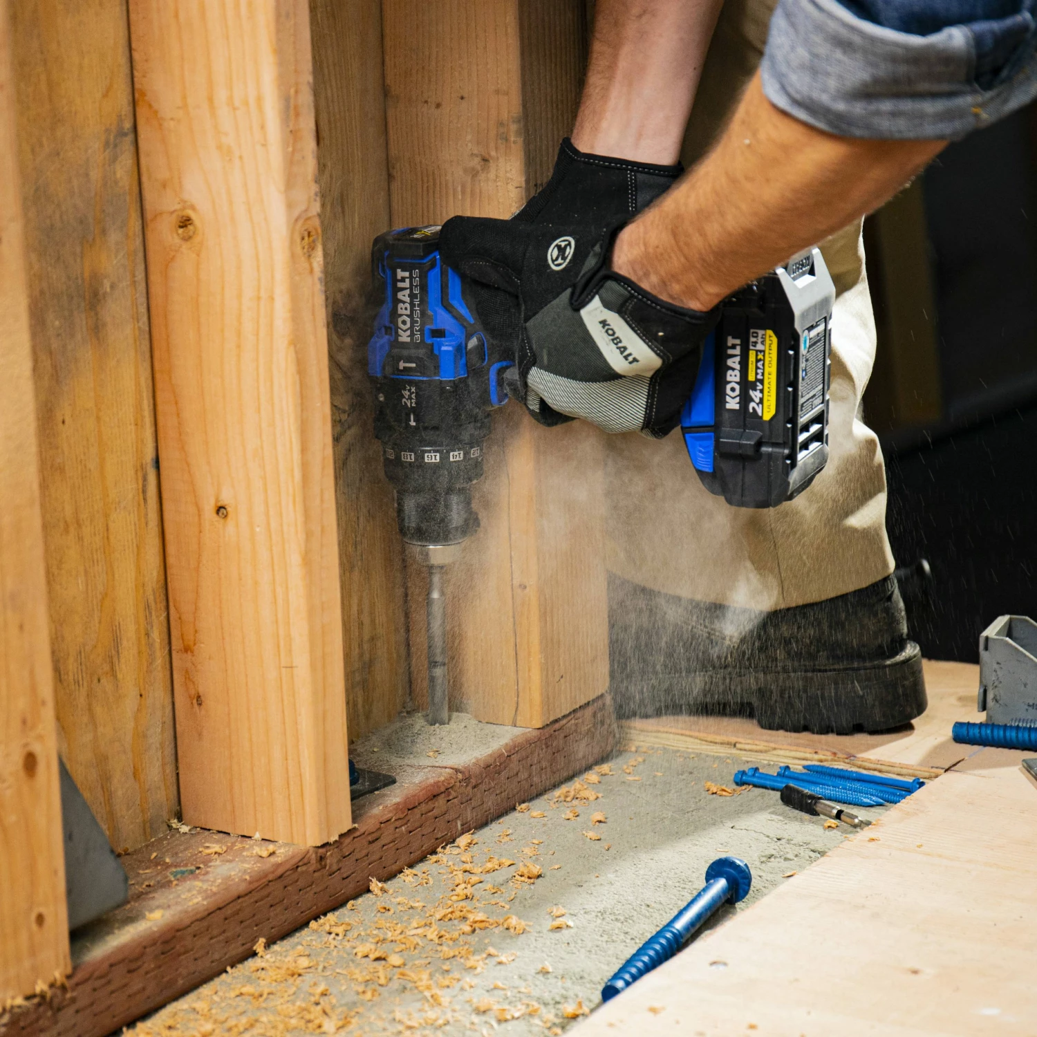 Kobalt Hammer Drills XTR 1/2-in 24-volt Max Variable Speed Brushless Cordless Hammer Drill (1-Battery Included) 5 Kobalt Hammer Drills XTR 1/2-in 24-volt Max Variable Speed Brushless Cordless Hammer Drill (1-Battery Included) - Image 5