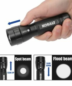 Kobalt Flashlights 300-Lumen LED Flashlight (Battery Included) -Household Tools Shop 15518069