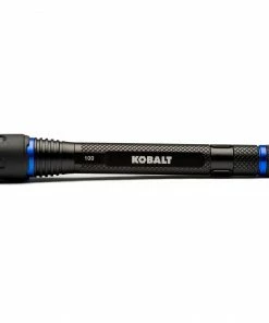 Kobalt Flashlights Virtually Indestructible Waterproof 2-pack 100-Lumen LED Flashlight (Battery Included)