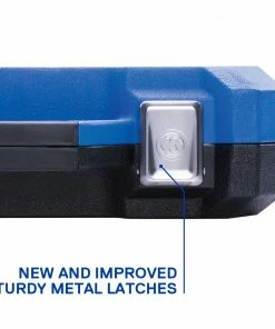 Kobalt Mechanics Tool Sets 118-Piece Standard (SAE) and Metric Combination Polished Chrome Mechanics Tool Set (3/8-in;) -Household Tools Shop 16289496