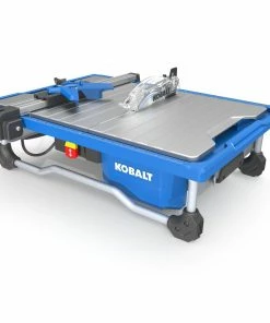 Kobalt Tile Saws 7-in 5-Amp Wet Tabletop Tile Saw