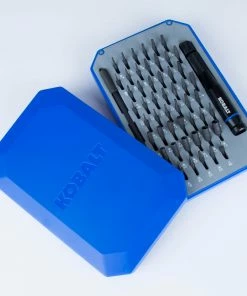 Kobalt Screwdriver Bits Master hobbyist tool set Steel Hex Shank Screwdriver Bit Set Screwdriver (73-Piece) -Household Tools Shop 16426026 scaled