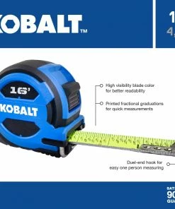 Kobalt Tape Measures Tape measure 16-ft Tape Measure -Household Tools Shop 16463695
