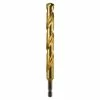 Kobalt Twist Drill Bits 1/2-in 6-in Titanium Coated Hss Twist Drill Bit