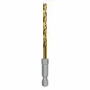 Kobalt Twist Drill Bits 3-3/4-in Titanium Coated HSS Twist Drill Bit