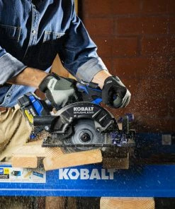 Kobalt Circular Saws 24-Volt XTR 7-1/4-in Brushless Cordless Circular Saw 20 Kobalt Circular Saws 24-Volt XTR 7-1/4-in Brushless Cordless Circular Saw -Household Tools Shop 16663625 scaled