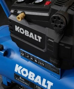 Kobalt Air Compressors 8-Gallon Single Stage Portable Electric Horizontal Air Compressor -Household Tools Shop 16738889