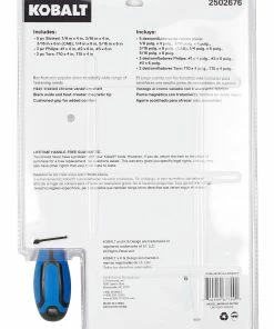 Kobalt Screwdrivers 10-Piece Plastic Handle Magnetic Set Screwdriver Set 10 Kobalt Screwdrivers 10-Piece Plastic Handle Magnetic Set Screwdriver Set -Household Tools Shop 17117347