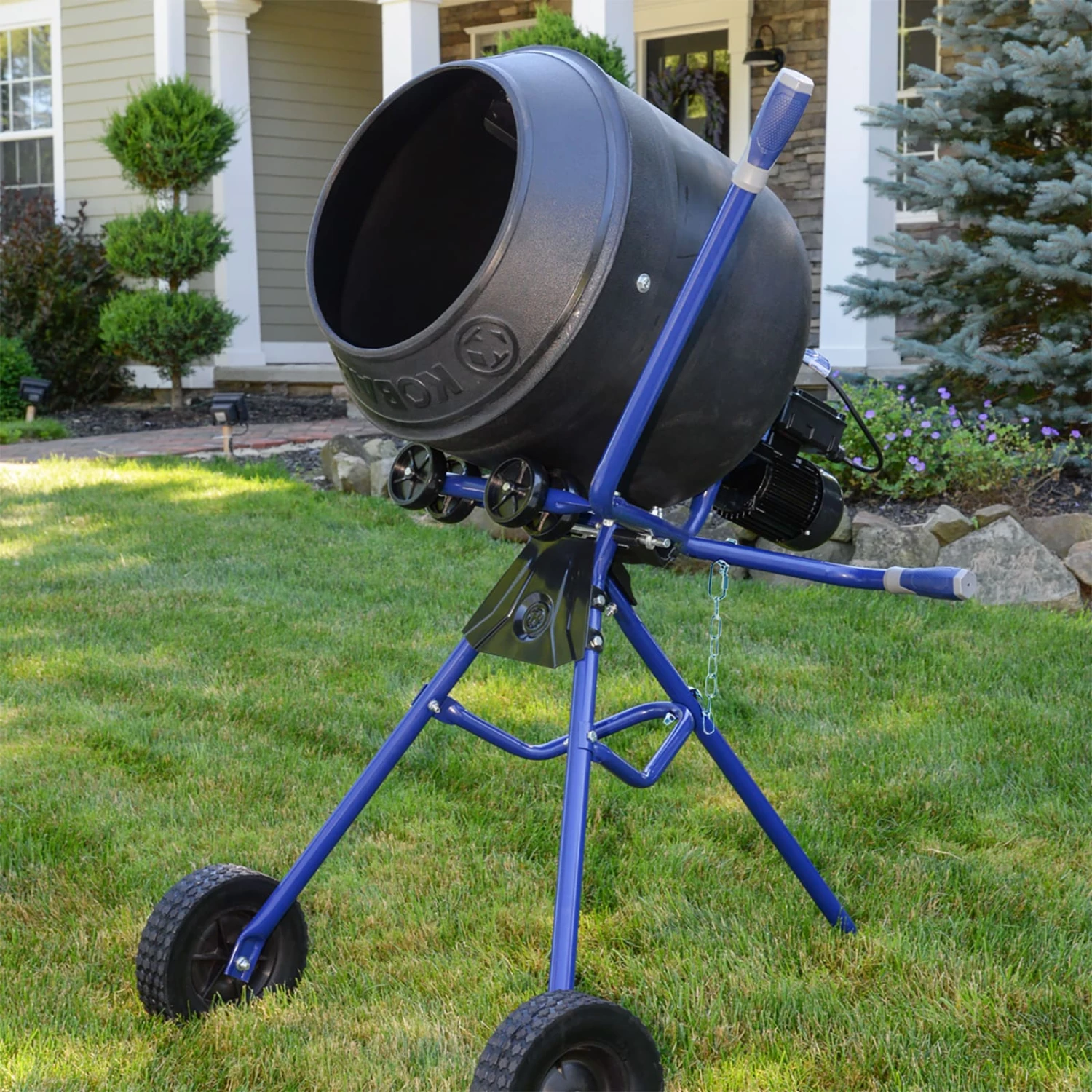 Kobalt Cement Mixers 4-cu ft-cu ft 0.5-HP Cement Mixer 2 Kobalt Cement Mixers 4-cu ft-cu ft 0.5-HP Cement Mixer - Image 2