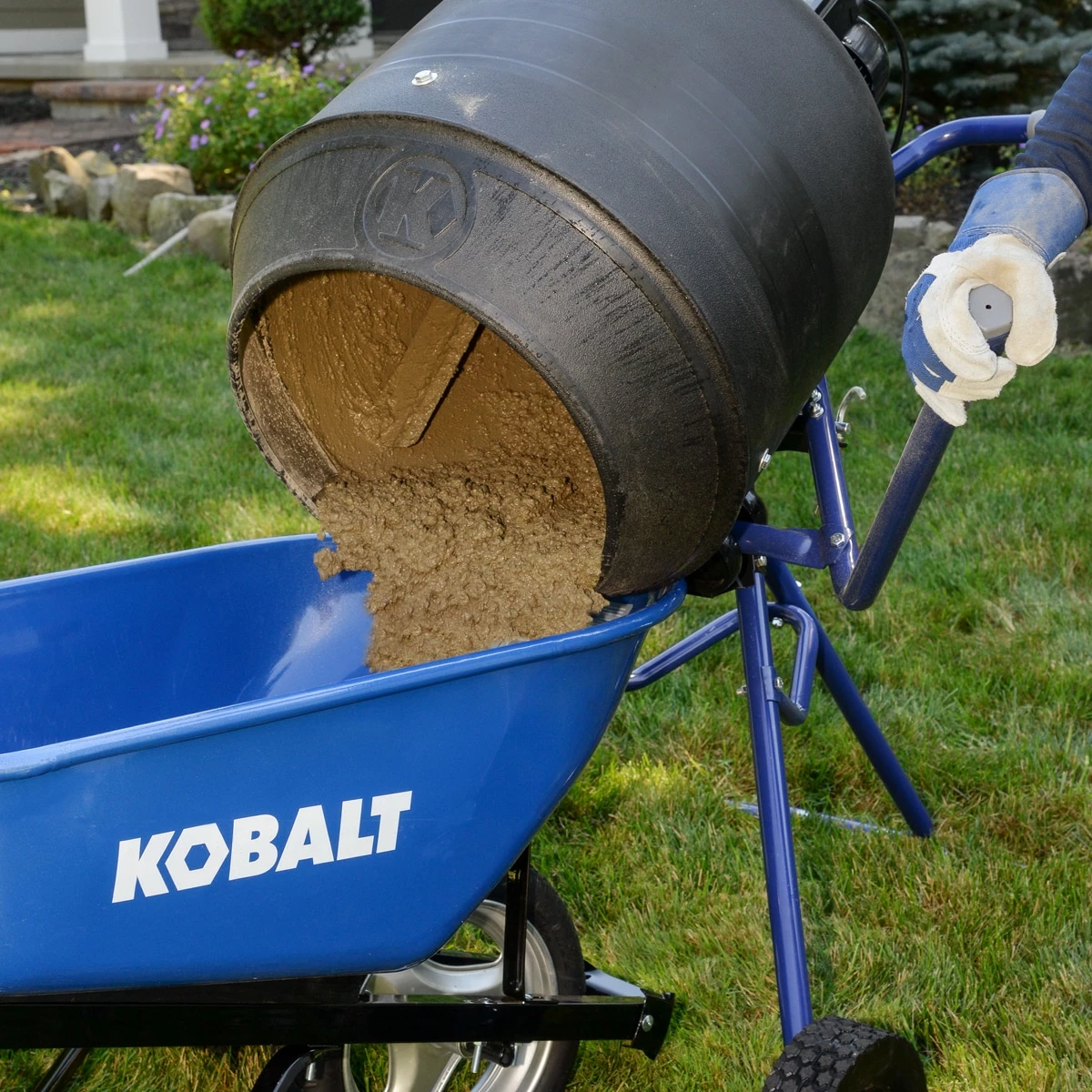 Kobalt Cement Mixers 4-cu ft-cu ft 0.5-HP Cement Mixer 8 Kobalt Cement Mixers 4-cu ft-cu ft 0.5-HP Cement Mixer - Image 8