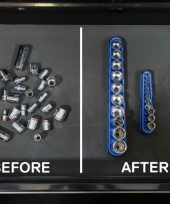 Kobalt Tool Storage Accessories Rubber-coated, Magnetic Steel 6-in and 12-in Magnetic Accessory -Household Tools Shop 17602733