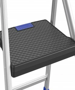 Kobalt Step Stools 2-Step 250-lb Capacity Aluminum Foldable Step Stool -Household Tools Shop 17788439