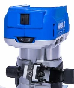 Kobalt Routers 24V MAX 1/4-in-Amp Variable Speed Brushless Trim Cordless Router (Tool Only) -Household Tools Shop 17869096