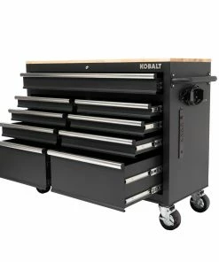 Kobalt Work Benches 46.1-in W x 37.2-in H 9-Drawer Rubber Work Bench -Household Tools Shop 17902368 scaled