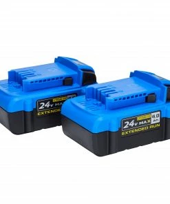 Kobalt Power Tool Batteries & Chargers 24-Volt Max 2-Pack 4 Amp-Hour; 4 Amp-Hour Lithium Power Tool Battery -Household Tools Shop 40337513
