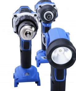 Kobalt Power Tool Combo Kits Kobalt 24V max 6-Tool 24-Volt Max Brushless Power Tool Combo Kit Case (2-Batteries Included and Charger Included) -Household Tools Shop 40338461