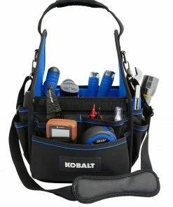 Kobalt Tool Bags Blue Black Polyester 10-in Electrician's Tote 10 Kobalt Tool Bags Blue Black Polyester 10-in Electrician's Tote -Household Tools Shop 40642746 scaled