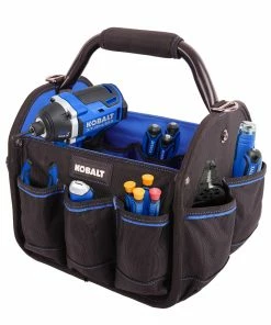 Kobalt Tool Bags Blue Black Polyester 12-in Tool Tote 12 Kobalt Tool Bags Blue Black Polyester 12-in Tool Tote -Household Tools Shop 40642751 scaled