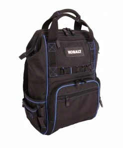 Kobalt Tool Bags Blue Black Polyester 11.5-in Backpack 10 Kobalt Tool Bags Blue Black Polyester 11.5-in Backpack -Household Tools Shop 40642753 scaled