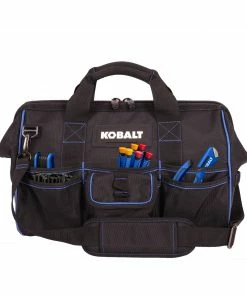 Kobalt Tool Bags Blue Black Polyester 16-in Zippered Cargo Bag 9 Kobalt Tool Bags Blue Black Polyester 16-in Zippered Cargo Bag -Household Tools Shop 40642755 scaled