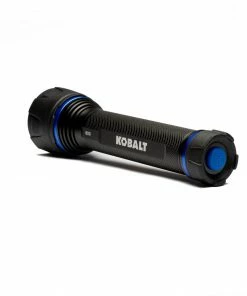 Kobalt Flashlights Virtually Indestructible Waterproof 600-Lumen LED Flashlight (Battery Included) -Household Tools Shop 40778317 scaled
