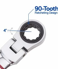 Kobalt Ratchet Wrenches & Sets 8-Piece Set 12-Point Standard (SAE) Flexible Head Ratchet Wrench Set -Household Tools Shop 40902049