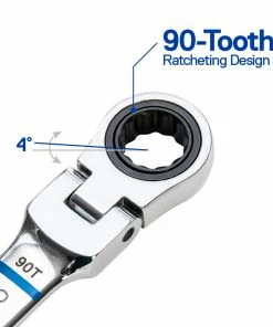 Kobalt Ratchet Wrenches & Sets 8-Piece Set 12-Point Metric Flexible Head Ratchet Wrench Set -Household Tools Shop 40902051