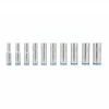Kobalt Sockets & Socket Sets 10-Piece Metric 1/4-in Drive 6-point Set Deep Socket Set