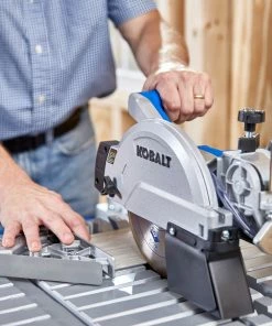 Kobalt Tile Saws 7-in 10-Amp Wet Sliding Table Tile Saw with Stand -Household Tools Shop 41438106