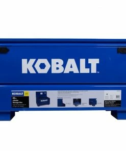 Kobalt Jobsite Boxes 24-in W x 48-in L x 28-in Steel Jobsite Box -Household Tools Shop 41926771