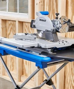 Kobalt Tile Saws 7-in 10-Amp Wet Sliding Table Tile Saw with Stand -Household Tools Shop 41973186