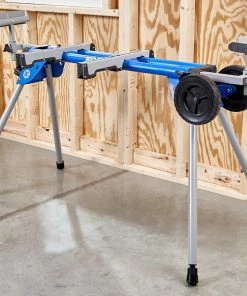 Kobalt Saw Stands Steel Adjustable Rolling Miter Saw Stand -Household Tools Shop 41973214