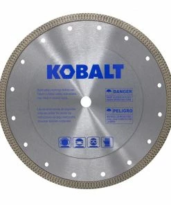 Kobalt Diamond Saw Blades 10-in Turbo Mesh Diamond Blade -Household Tools Shop 42129195