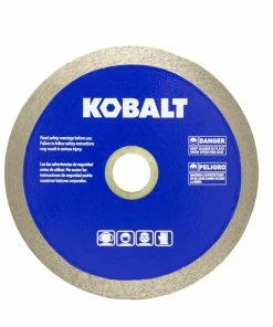 Kobalt Diamond Saw Blades 4-in Glass Tile Diamond Blade 5 Kobalt Diamond Saw Blades 4-in Glass Tile Diamond Blade -Household Tools Shop 42129197