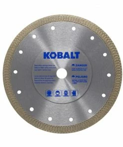 Kobalt Diamond Saw Blades 7-in Turbo Mesh Diamond Tile Saw Blade -Household Tools Shop 42129207